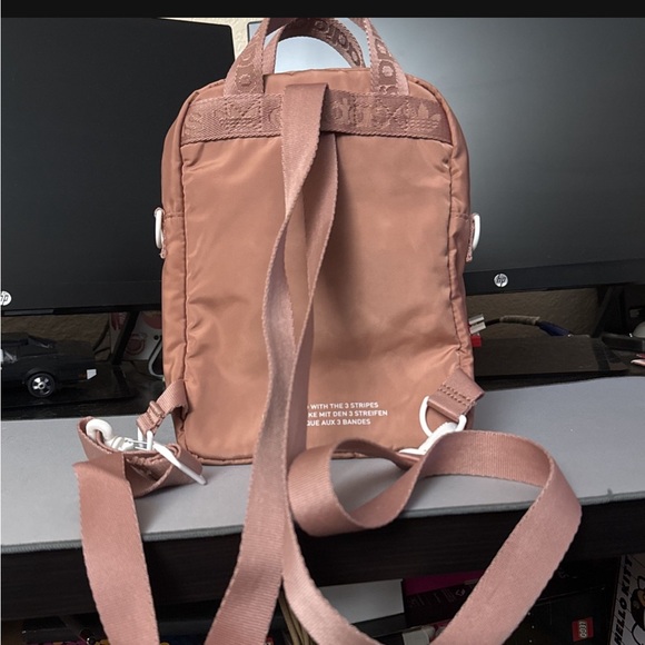 Adidas Crossbody/ Mini Backpack Rose Gold - Picture 2 of 4